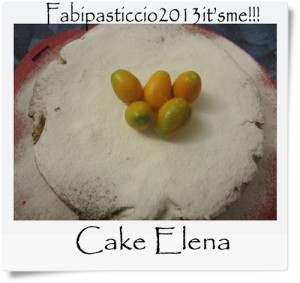 cake arancia Fabi pesce