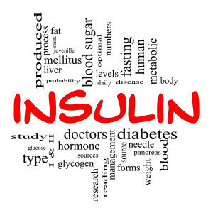 Insulin Word Cloud Concept in Red & Black - Gluten free travel and Living