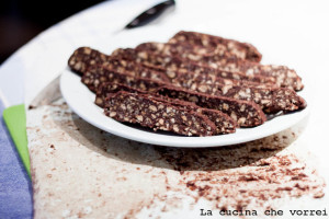 Salame di cioccolato - Gluten Free  Travel and Living