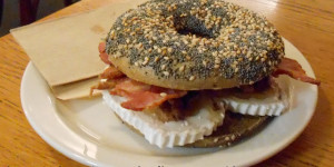 Un bagel gluten free ma non troppo a Leiden