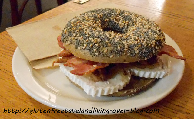 Un bagel gluten free ma non troppo a Leiden