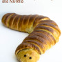 Caterpillar senza glutine con la Nutella