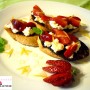 Bruschette all’uovo con fragole, ricotta e miele di Jamie