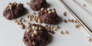 Biscottini morbidi al cacao e mandorle