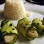 Involtini di zucchine e pollo con salsa kebab senza glutine