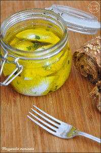 Mozzarella marinata - Gluten free Travel and Living