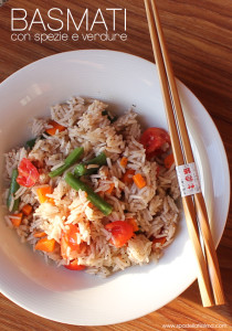 Riso basmati con verdure - Gluten Free Travel and living