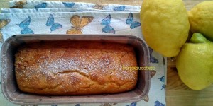 Plum cake al limone senza glutine