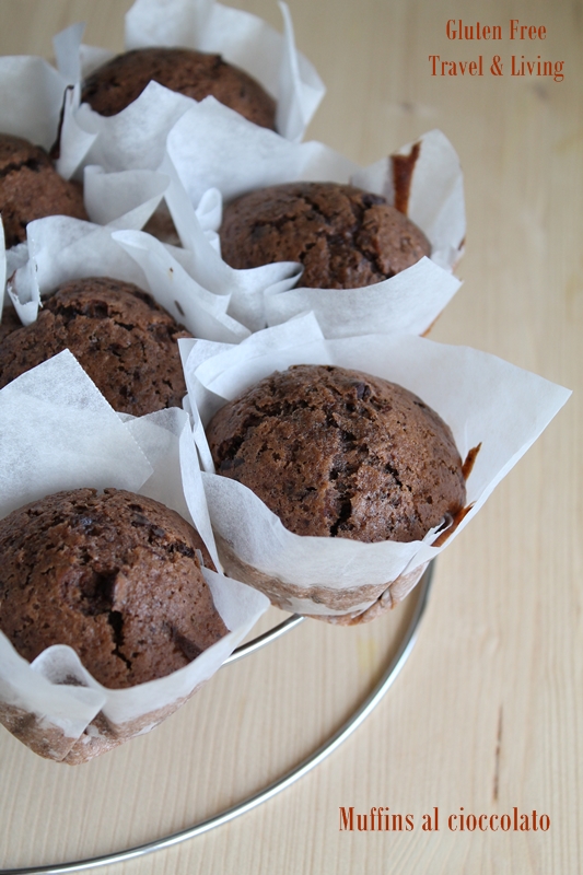 Muffins al cioccolato- Gluten Free Travel&Living