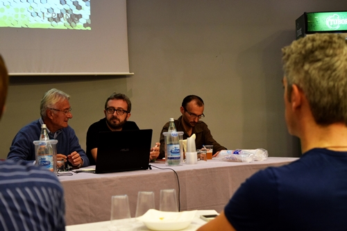 I relatori: Dott. Saggioro, Alfonso Del Forno, Simone Cantoni - Gluten Free Travel and Living
