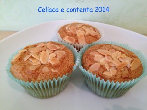 Muffin mandorle - Gluten Free Travel and Living