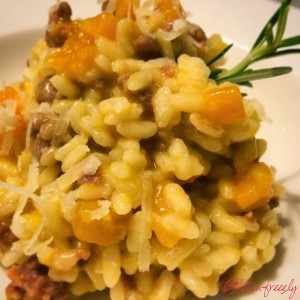 Risotto zucca e salsiccia - Gluten Free Travel and Living