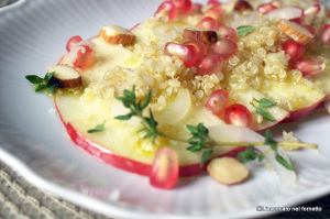 insalata di mele e quinoa - Gluten Free Travel and Living