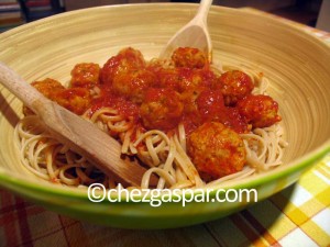 linguine e polpette - Gluten Free Travel and Living