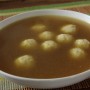 Gnocchetti di Pastinaca in brodo vegetale alla prugne