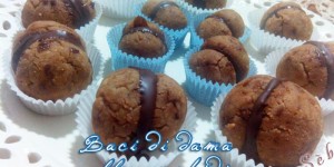 Baci di dama vegan alle arachidi