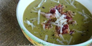 Vellutata di Piselli Spaccati e Pancetta