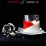 Panna cotta fragola e vaniglia