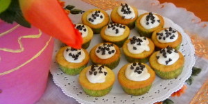 Muffin senza glutine alle pere e philadelphia