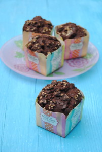 muffin al doppio cioccolato - Gluten Free Travel and Living