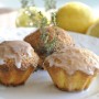 Muffin al limone e timo con olio di oliva