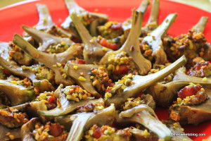 carciofi al pistacchio - Gluten Free Travel and Living