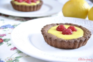 Crostatine cacao e lemon curd - Gluten Free Travel and Living