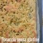 Focaccia senza glutine