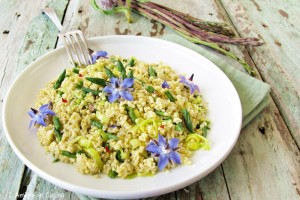 miglio con asparagi - Gluten Free Travel and Living