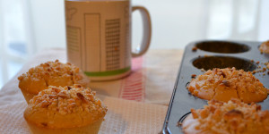 Muffin limone e mandorle