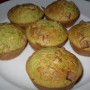 Muffin salati di quinoa con zucchine e prosciutto