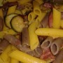 Mix di penne con pancetta e zucchine senza glutine