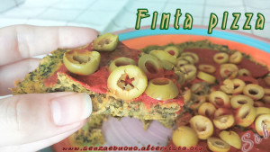 finta pizza con ceci e spinaci - Gluten free Travel & Living