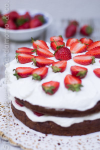 torta cioccolato e fragole - Gluten Free Travel & Living