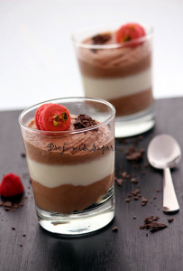 Mousse al cioccolato e panna cotta - Gluten free Travel & Living