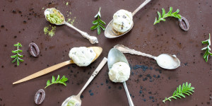 Gelato al wasaby, matcha e cioccolato