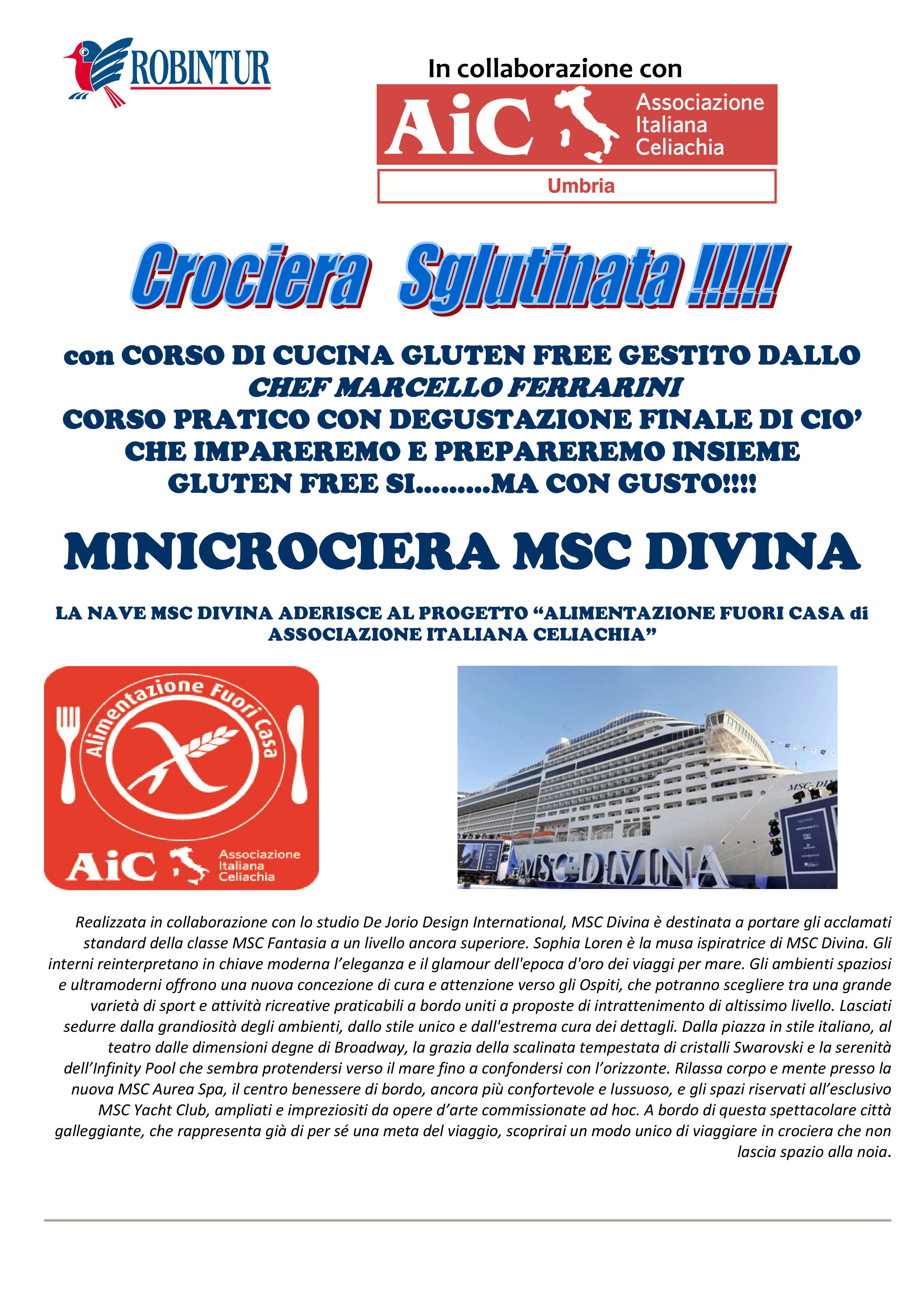 MSC Crociere - Gluten Free Travel & Living