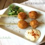 Polpette di miglio e peperoni