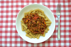 sugo di lenticchie e pomodori alla paprika - Gluten Free Travel & Living 