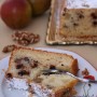 Plumcake pere e noci senza glutine