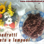 Quadrotti al cioccolato e lamponi