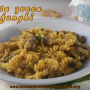 Pasta di legumi con zucca e funghi