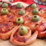 Albero di sfoglia alla pizza (ricetta veloce)