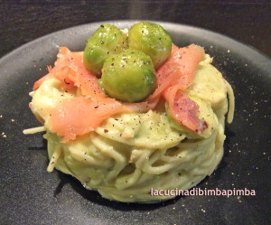 spaghetti con salmone  - Gluten Free Travel & Living