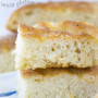 Pan focaccia con lievito madre senza glutine