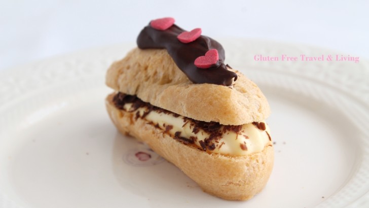 Eclairs per un San Valentino gluten free