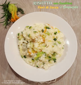 Risotto fiori di zucchina - Gluten Free Travel and Living