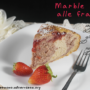 Marble cake alle fragole senza glutine vegan