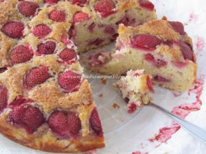 Torta mais ricotta fragole  -  Gluten Free Travel & Living