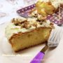 Plumcake allo yogurt con cioccolato bianco, mandorle e noci